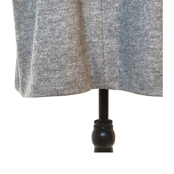 ELLEN TRACY Women's Oversized Wool Peacoat Jacket Size Medium Heather Gray - Picture 5 of 14